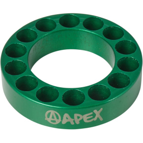 Headset spacer Apex 10mm green