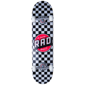 RAD Checkers Skateboard Set (7.5"|Black)