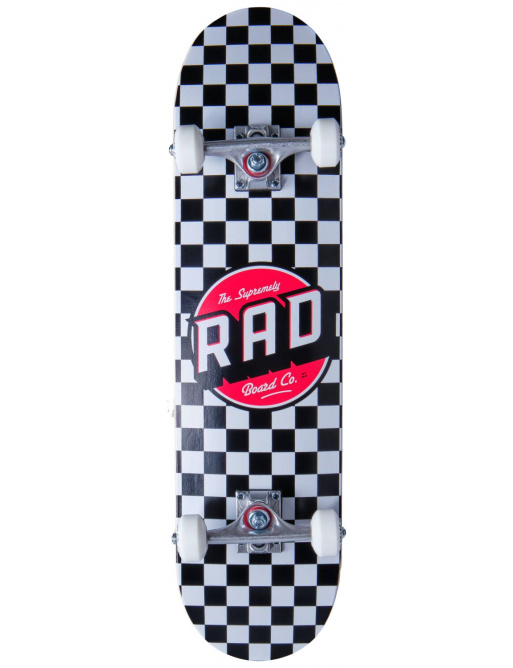 RAD Checkers Skateboard Set (7.5"|Black)