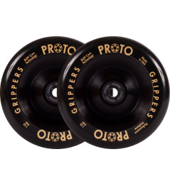 Proto Full Core Gripper wheels 110mm black 2pcs