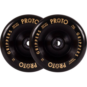Proto Full Core Gripper wheels 110mm black 2pcs