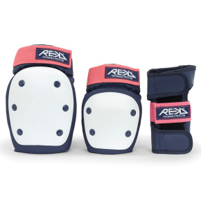 REKD Heavy Duty Triple Pad Set - Blue / Pink - Medium