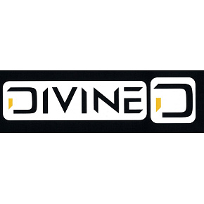 Divine small white stickers
