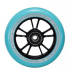 Blunt Wheel 10 Spokes 100mm Turquoise/Black