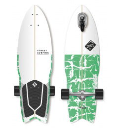 Longboard Street Surfing SHARK ATTACK 30 ”Psycho Green