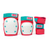 Rio Roller Triple Pad Set - Red / Mint - Large