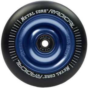 Metal Core Radical 100mm wheel black-blue