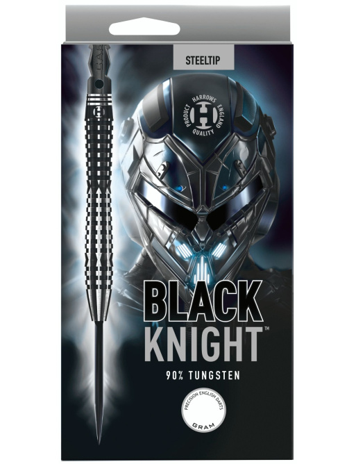 Harrows Šipky Harrows Black Knight 90 % steel 22g Black Knight 90 steel 22g