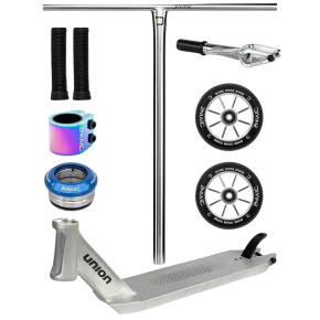 Freestyle Scooter Custom Divine X Union HoneyComb 490 mm Silver