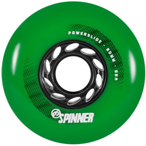 Powerslide Spinner Green Wheels (4pcs)