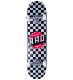 RAD Checkers Skateboard Set (7.75"|Black)
