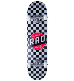 RAD Checkers Skateboard Set (7.75"|Black)