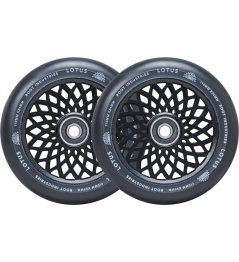 Root Lotus wheels 110x24mm Black / Black 2pcs