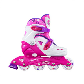 Kids roller skates NILS EXTREME NJ 0321 A pink