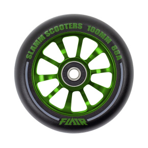 Slamm 100mm Flair 2 wheel.0 Green