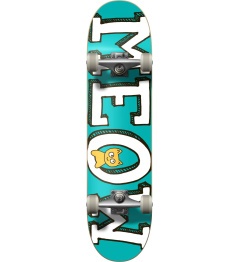 Meow Logo Skateboard Set (7.25"|Turquoise)