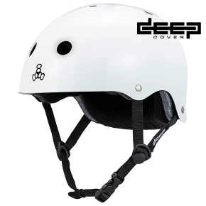 Triple Eight Deep Cover Helma (L-XL|White Glossy) Triple Eight Deep Cover Helma (L-XL|White Glossy)
