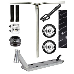 Freestyle scooter Divine X Longway Kaiza silver Freestyle scooter Divine X Longway Kaiza silver