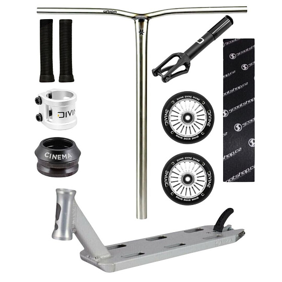 Freestyle scooter Divine X Longway Kaiza silver