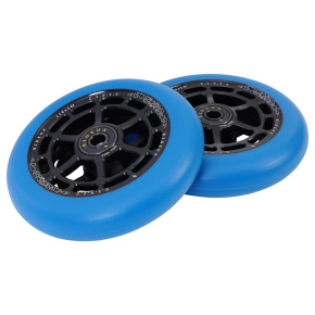 Wheels UrbanArtt Civic 110x24mm Black / Arctic Blue 2pcs