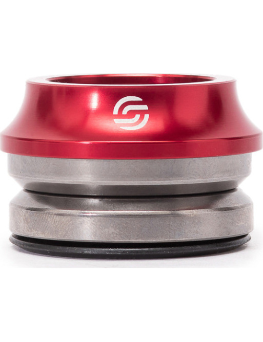 Salt Pro Integrated BMX Headset (Red)