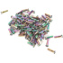 Colony BMX Wire Nipples 75 Piece Set (Rainbow Anodise)