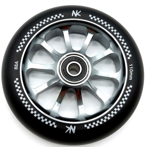 RACING WHEEL 110MM BLACK-TITANIUM