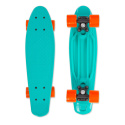 Skateboard FIZZ BOARD Blue, Orange PU, blue
