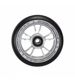 Blunt 10 Spokes 100 mm silver black wheel