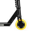 UrbanArtt Bone Complete Scooter - Black/Yellow 6" x 23"
