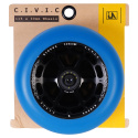UrbanArtt Civic wheels 115x30mm Black/Arctic Blue 2 pcs