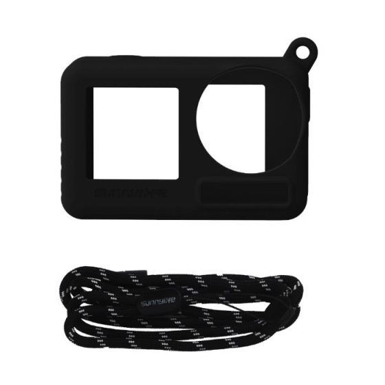 DJI Osmo Action 3 - Silicone Case with Strap (Black)