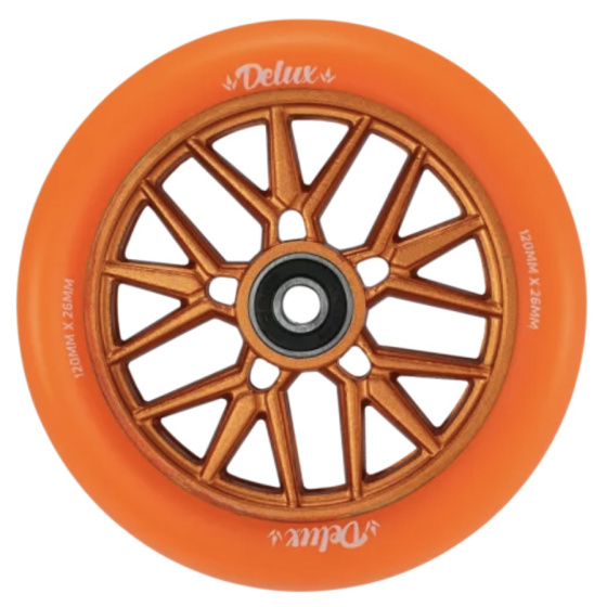 Blunt Delux wheel 120x26 mm orange