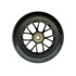 Micro wheel 120 mm Black without cover