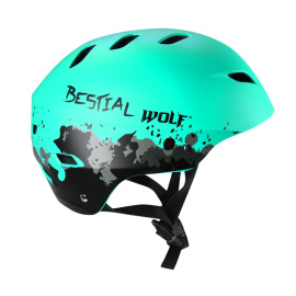 SHELLMINT Casco color verde menta soft talla grande 8 a 99 aos