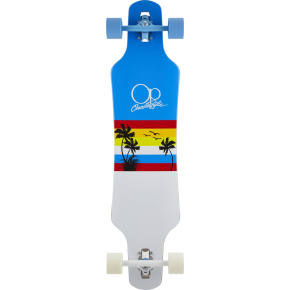 Ocean Pacific Sunset Complete Longboard (38 "| Blue)