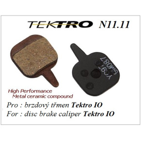 Tektro Brake pads TEKTRO for Disc pair brake pads N1111 for IO