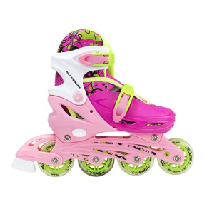 NH 18330 A PINK CHILDREN'S 4 IN 1 SKATES NILS EXTREME