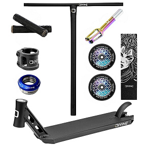 Freestyle Scooter Custom Divine CrMo Black