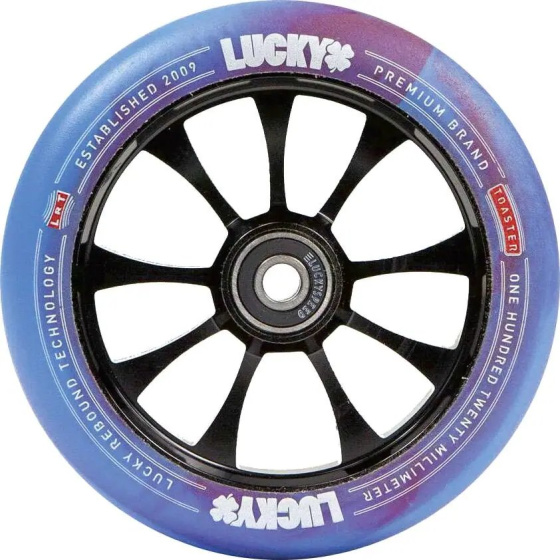 Lucky Toaster 120mm Red / Blue Swirl