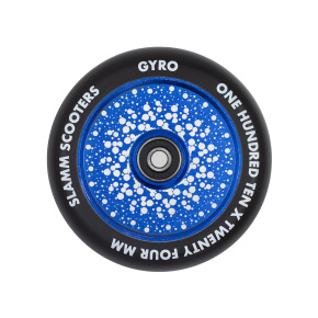 Slamm wheel 110mm Gyro Hollow Core blue