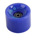 Longboard wheel 1pc - blue, ABEC 9, 70 mm