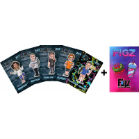 Stickers Figz Collectors Scooter Sticker 6-Pack Pack 2
