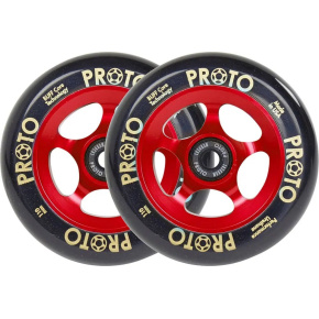 Proto Spoked Grippers Kolečka Na Freestyle Koloběžku 2-Balení (110mm|Black On Red) Proto Spoked Grippers Kolečka Na Freestyle Koloběžku 2-Balení (110mm|Black On Red)
