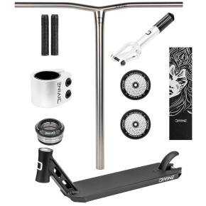 Freestyle Scooter Custom Divine Park Titanium Silver