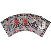 Stickers Figz Collectors Scooter Sticker 6-Pack Pack 7