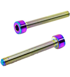 TLC Integrated BMX Chain Tensioner Bolts (Rainbow)
