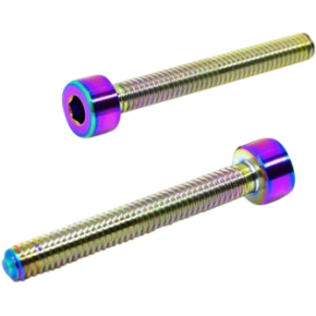 TLC Integrated BMX Chain Tensioner Bolts (Rainbow)