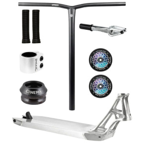 Freestyle scooter Custom Divine X Union X Ethic Pandemonium 460 mm silver