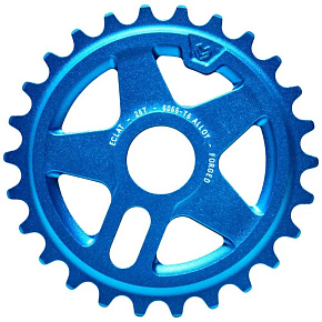 Eclat Onyx Freestyle BMX Sprocket (Sandblast Cyan|26T)